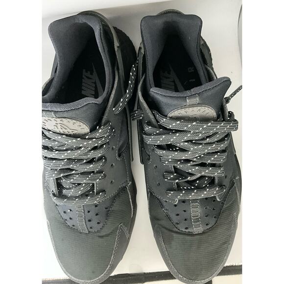 Nike Mens Air Huarache| Gray/Black Casual Shoes Sneakersl Size 8 main image 8